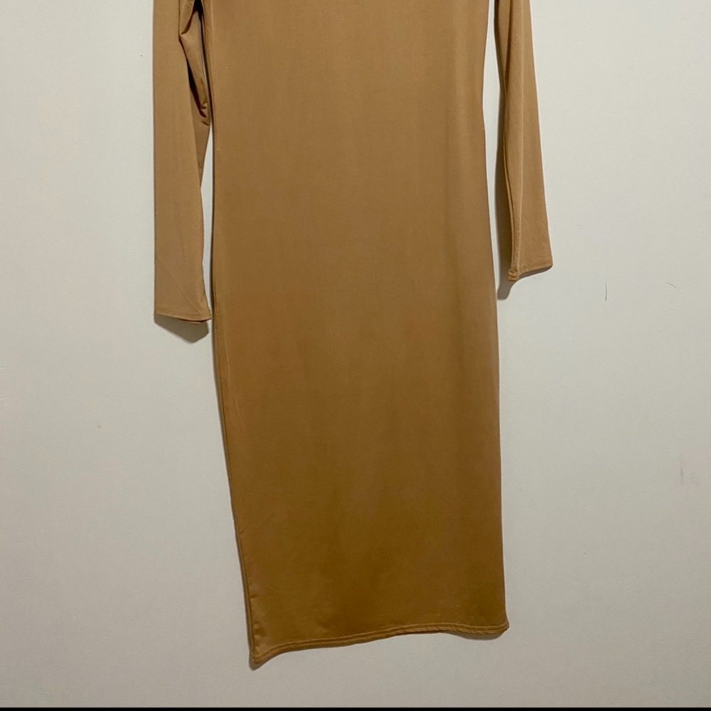 Tan dress